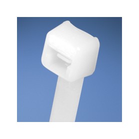 Panduit Cable Tie, 7.4"L (188mm), Standard, Nylon, Natural, 100pc fascetta (PLT2S-C)