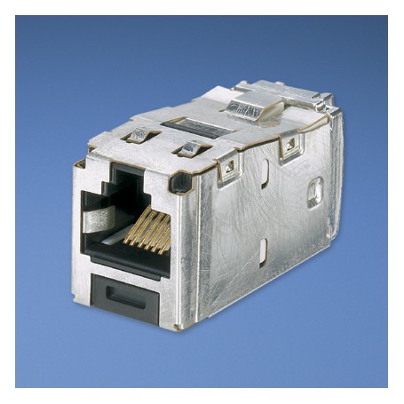 Panduit Mini-Com® TX6™ 10Gig™ Shielded Jack Module - TG Style Grigio (CJS6X88TGY)