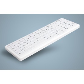 Active Key AK-C7000F-UVS-W/CH tastiera Medico USB Bianco