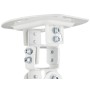 Hama 00220879 supporto per proiettore Soffitto Bianco