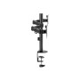 Equip Staffa di montaggio da tavolo articolata per doppio monitor da 17“-32”, nero (65015707101)