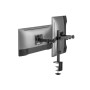 Equip Staffa di montaggio da tavolo articolata per doppio monitor da 17“-32”, nero (65015707101)