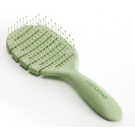 Muitomas HAIRBRUSHLGN spazzola e pettine Adulto Spazzola piatta Verde 1 pz