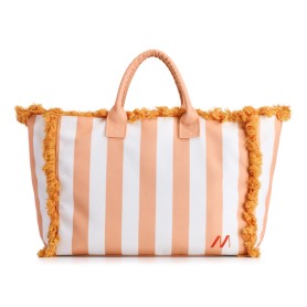Muitomas BEACHBAGPF borsa e tracolla Cotone, Poliestere Pesca Donna Borsa da spiaggia
