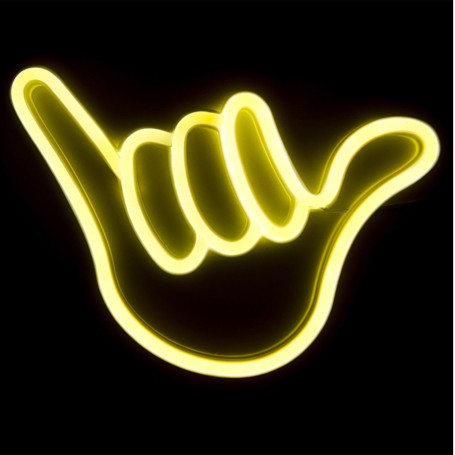 MUITOMAS NEON WALL LAMP HAND (NEONWHAND)