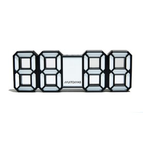 MUITOMAS NEON DIGITAL CLOCK WHITE (NEONCLOCKWH)