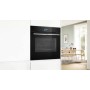 Bosch HSG7584B1 Serie 8 Smarter Forno a vapore da incasso, 60 x 60 cm, serbatoio dell'acqua da 1 l, anello di comando digitale