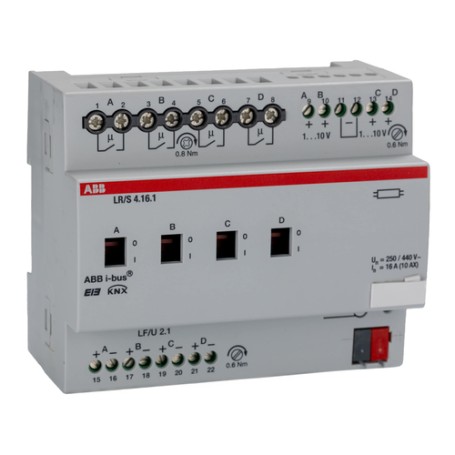 ABB STOTZ-KONTAKT Lichtregler/Schaltdimmakt. 4-fach 1-10V REG LR/S (2CDG110088R0011)