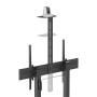 Manhattan 462709 Supporto TV a parete 3,05 m (120") Nero