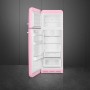 Smeg FAB30LPK6 - Frigorifero stile anni '50, rosa Cadillac, cerniera a sinistra