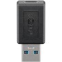 Goobay USB-C - USB 3.0 A, F/M USB C Nero (45400)