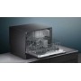SIEMENS SK25IB00TE - iQ500 LAVASTOVIGLIE COMPATTA A CENTRO STANZA, NERO, 55 CM