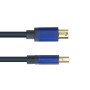Alcasa 4824-SF010B cavo DisplayPort 1 m Mini DisplayPort Blu (4824-SF010B)
