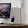 4smarts 541426 docking station per dispositivo mobile Smartphone Nero, Grigio