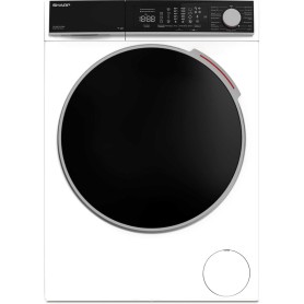 SHARP ES-MNFL814CWA-DE , lavatrice (bianco/nero, WIFI, motore inverter avanzato) (10841980)