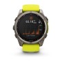 Garmin fenix 8 3,56 cm (1.4") 51 mm Digitale 280 x 280 Pixel Touch screen Titanio Wi-Fi GPS (satellitare) (010-02907-21)