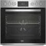 Set fornello Beko BBUM12341XE con piano cottura a induzione acciaio inox + acciaio inox