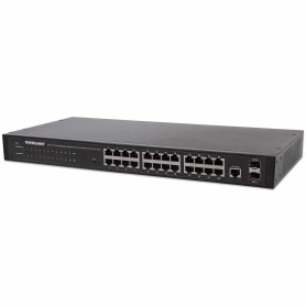 Intellinet 560917 switch di rete Gestito Gigabit Ethernet (10/100/1000) 1U Nero (560917)