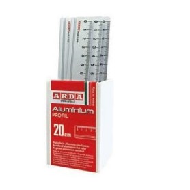 ARDA 17920BAR set di righelli 15 pz Alluminio (17920BAR)