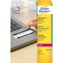 Avery L6145-20 etichetta autoadesiva Rettangolo con angoli arrotondati Permanente Bianco 800 pz (L6145-20)