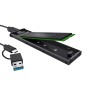 Trust 25806 contenitore di unità di archiviazione Box esterno SSD Nero