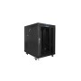 Lanberg FF01-6815-12BL rack 15U Rack indipendenti Nero