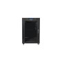 Lanberg FF01-8015-12BL rack 15U Rack indipendenti Nero