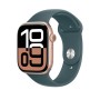 Apple MXLR3ZM/A accessorio indossabile intelligente Band Verde Fluoroelastomero