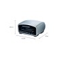 Unold Pizzaofen Enzo 68916 macchina e forno per pizza 1 pizza(e) 2100 W Acciaio inox