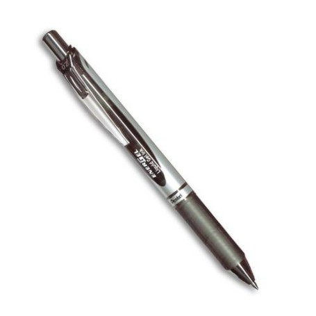 Pentel Energel XM Klick Penna retrattile a clip Nero 12 pz (BL77-AO)