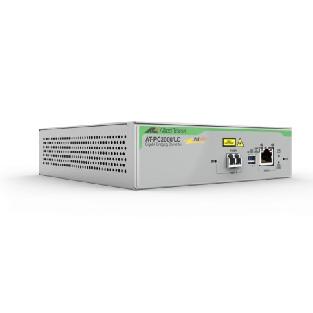 Allied Telesis AT-PC2000/LC-960 convertitore multimediale di rete 1000 Mbit/s 850 nm Grigio
