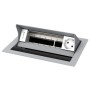 Kindermann 7492000071 cassetta di scarico Tipo F Argento, Bianco