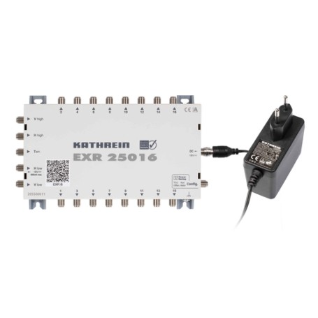Kathrein EXR 25016 Multischalter mit 16 Anschlüssen mit integriertem Netzteil (205500011)