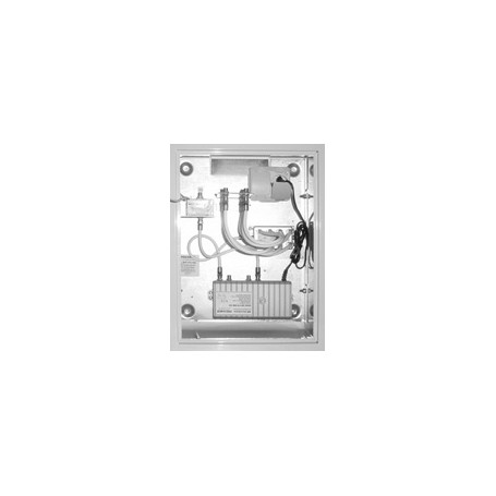 Preisner MSR48AZ rack Da parete Argento, Bianco