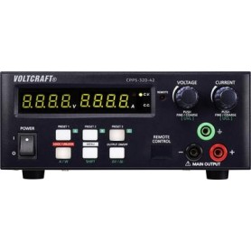 VOLTCRAFT CPPS-320-42 Labornetzgerät, einstellbar 0.02 - 42 V/DC 0.01 - 20 A 320 W USB fernsteuerbar, programmierbar, Au (CPPS-