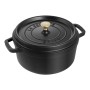 Staub Cocotte - Einzelpfanne - Schwarz - Eisenguss - 4,6 l - 1 Stück(e) - 26 cm (40509-310-0)