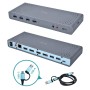 i-tec USB 3.0 / USB-C / Thunderbolt 3 Dual Display Docking Station (CADUAL4KDOCK)