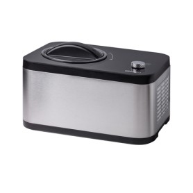 Unold 48826 Eismaschine & Joghurtbereiter EVA Gelatiera compressore 1,5 L 120 W Nero, Acciaio inox
