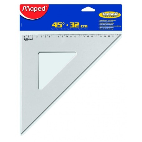 Maped 147527 squadra Plastica Grigio 1 pz (147527)