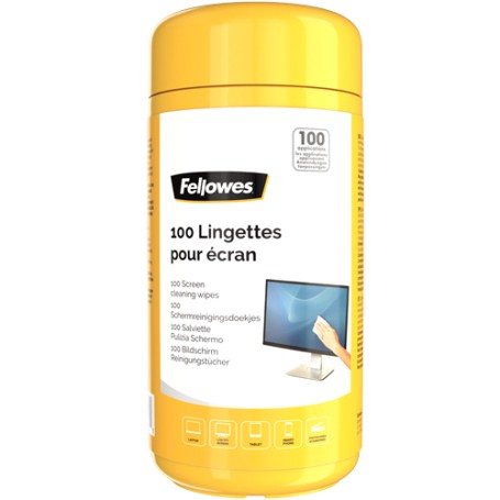 Fellowes 9970311 kit per la pulizia LCD/TFT/Plasma Panni umidi per la pulizia dell'apparecchiatura (9970311)