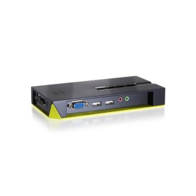 LevelOne KVM-0421 switch per keyboard-video-mouse (kvm) Nero, Verde (KVM-0421)