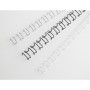 GBC Spirali metalliche MultiBind bianche 10 mm (100) (IB165283)