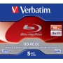 Verbatim BD-RE DL 50GB 2 x 5 Pack Jewel Case 5 pz (43760)