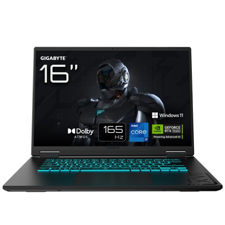 GIGABYTE GAMING A16 CMHI2DE894SH laptop Intel® Core™ i7 i7-13620H Computer portatile 40,6 cm (16") WUXGA 16 GB DDR5-SDRAM 1 T