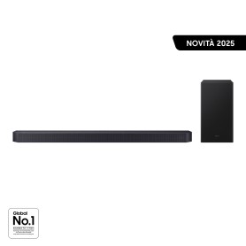 Samsung Q-series Soundbar HW-Q600F/ZF, Audio 3.1.2 canali , Wireless Dolby Atmos, 2025