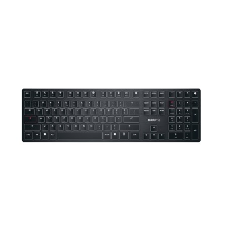CHERRY KW X ULP tastiera Universale USB + RF Wireless + Bluetooth QWERTY US International Nero (G8U-27000LTBEU-2)
