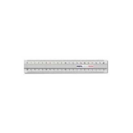 ARDA Doppiodecimetro 20 cm 200 mm Alluminio Argento (18420A)
