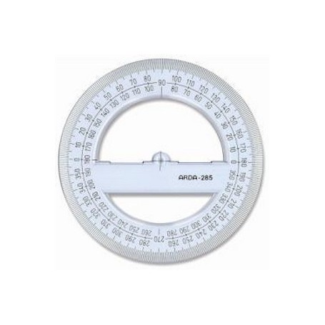 ARDA 360° 12 cm Linea Uni goniometro Polistirolo (285SSA)