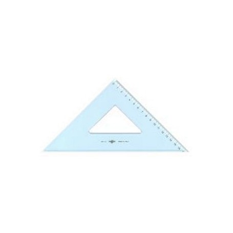 ARDA Squadra 45° 25 cm Linea Uni Polistirolo Trasparente (28725SSA)