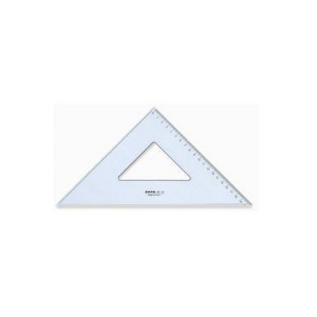 ARDA Squadra 45° 30 cm Linea Uni Polistirolo Trasparente (28730SSA)
